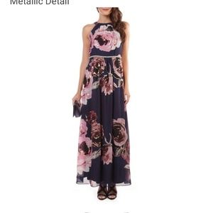 S.L. Fashions Floral gown